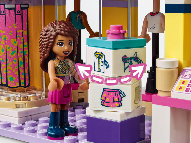 LEGO Friends - Emma a její obchod s oblečením