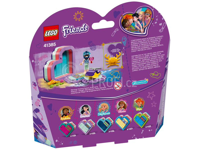 LEGO Friends - Emma a letní srdcová krabička