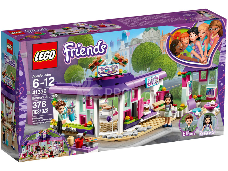 LEGO Friends - Emma a umělecká kavárna