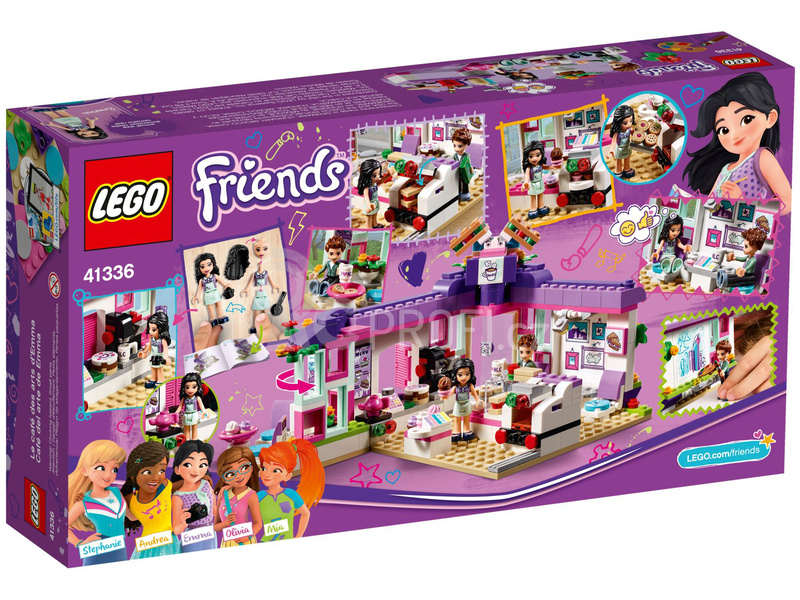 LEGO Friends - Emma a umělecká kavárna