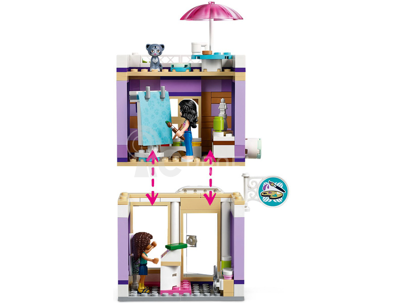 LEGO Friends - Emma a umělecké studio