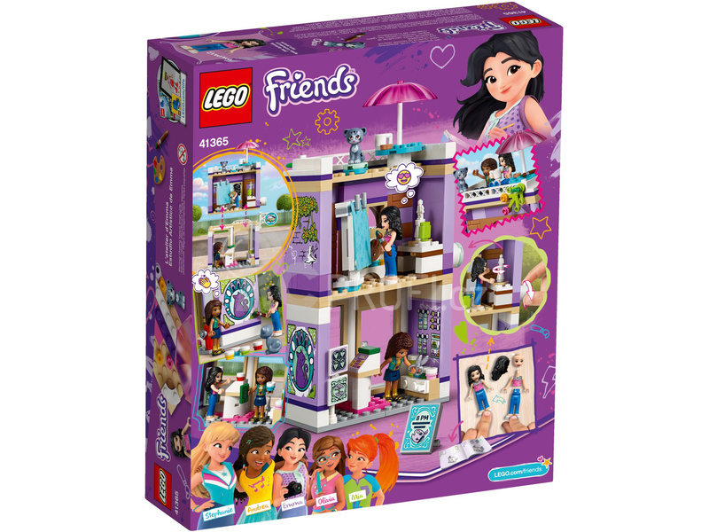 LEGO Friends - Emma a umělecké studio