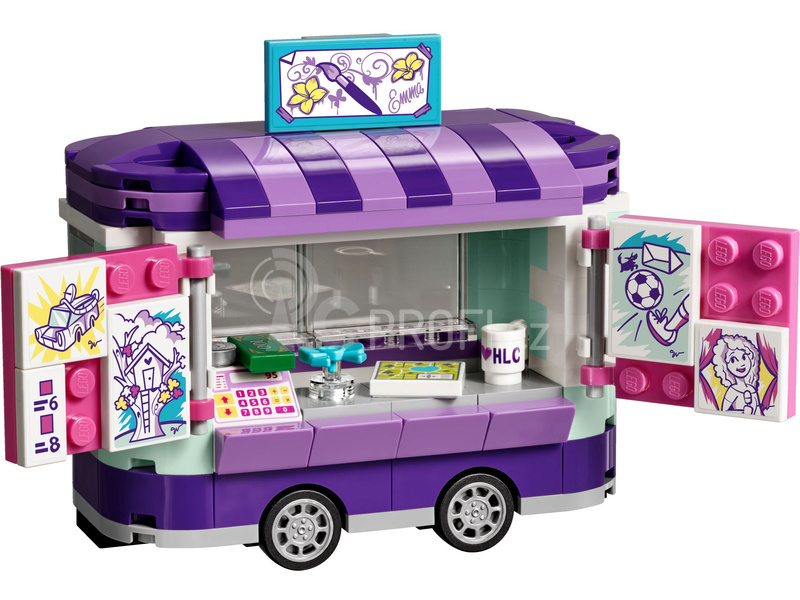 LEGO Friends - Emma a umělecký stojan