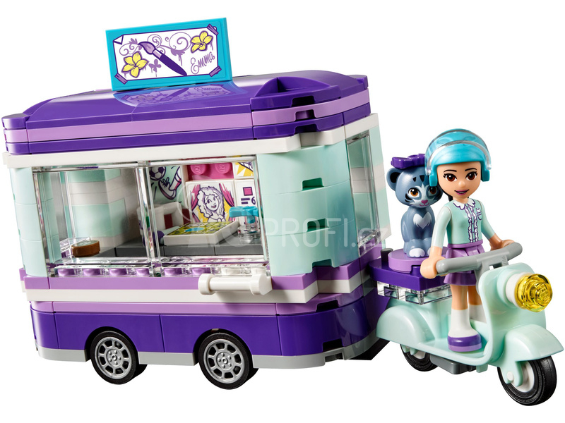 LEGO Friends - Emma a umělecký stojan