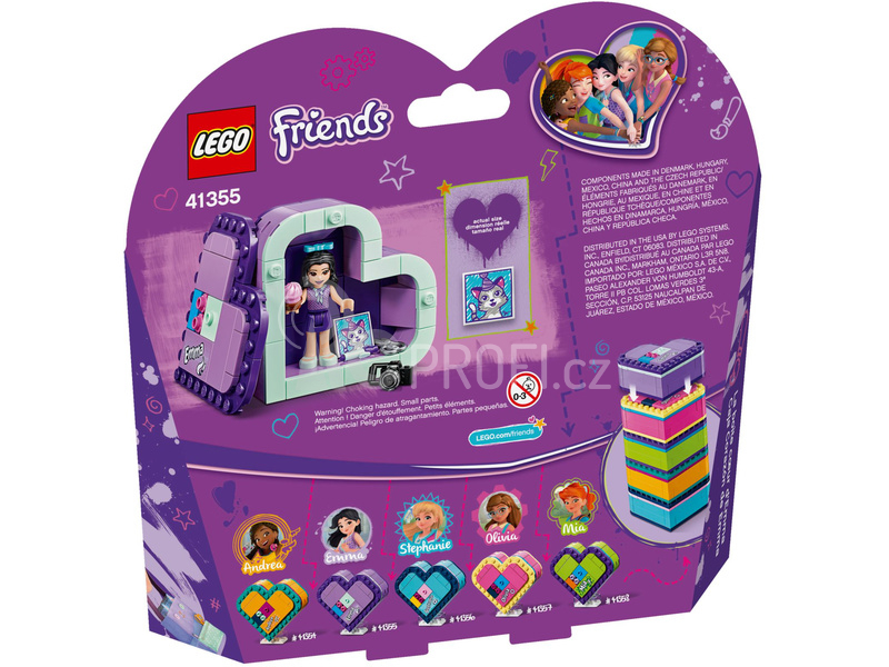 LEGO Friends - Emmina srdcová krabička