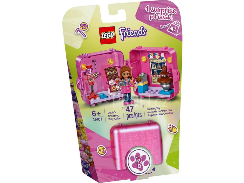 LEGO Friends - Herní boxík: Olivia a dortíky