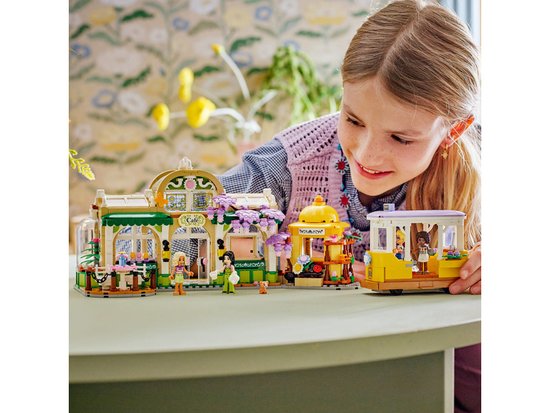 LEGO Friends - Kavárna plná rostlin a květinářství