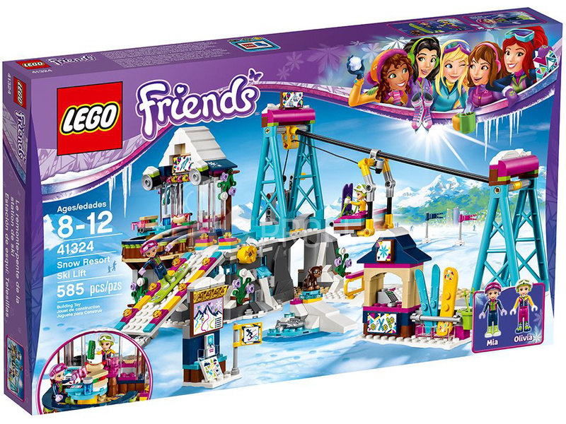 LEGO Friends - Lyžařský vlek v zimním středisku