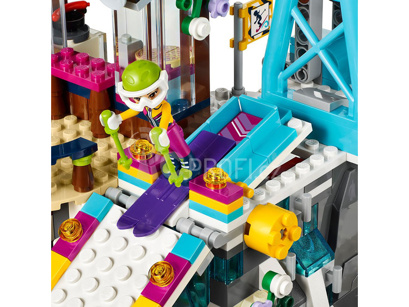 LEGO Friends - Lyžařský vlek v zimním středisku