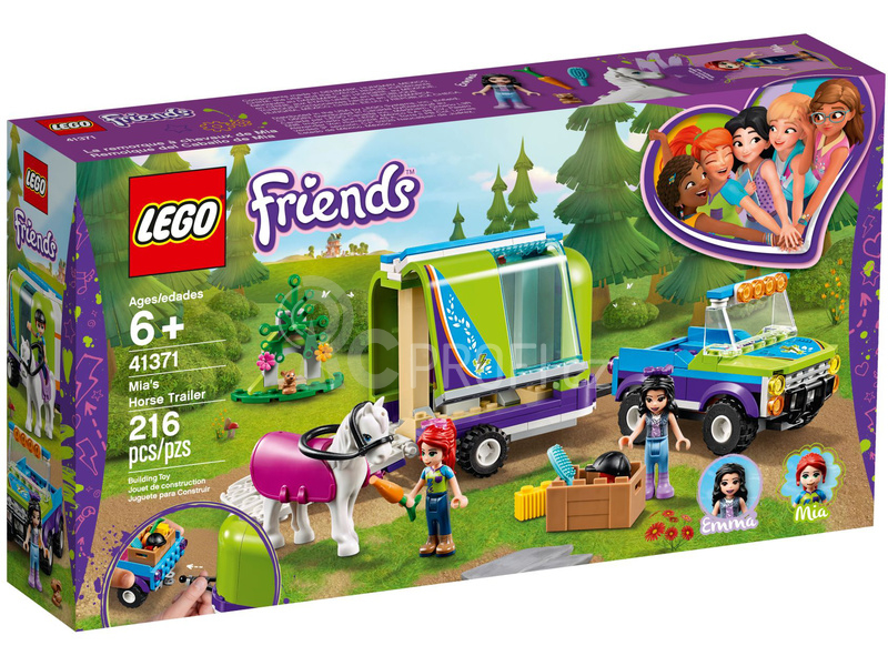 LEGO Friends - Mia a přívěs pro koně