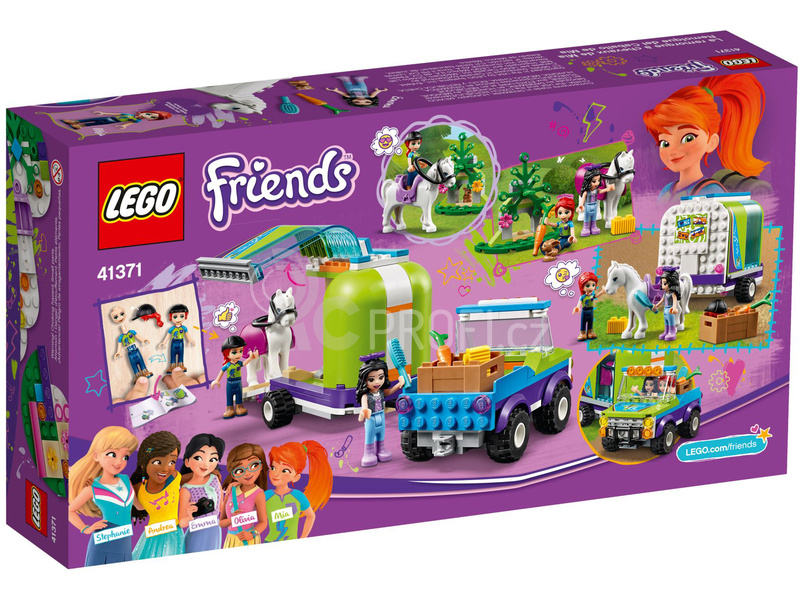 LEGO Friends - Mia a přívěs pro koně