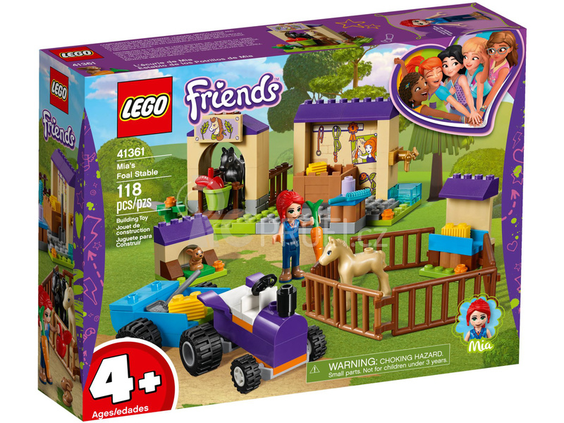 LEGO Friends - Mia a stáj pro hříbata