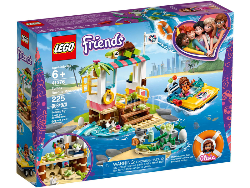 LEGO Friends - Mise na záchranu želv