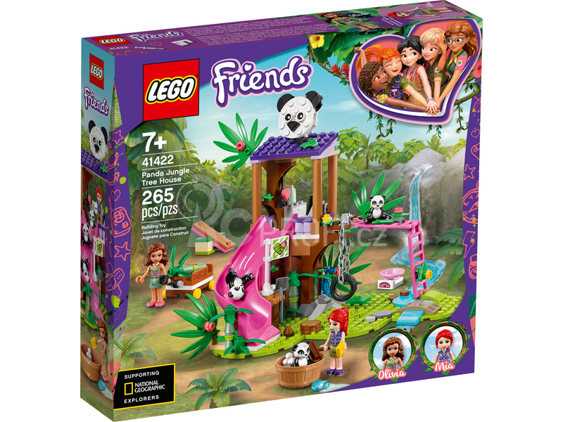 LEGO Friends - Pandí domek na stromě v džungli