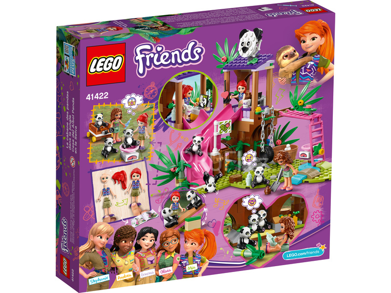 LEGO Friends - Pandí domek na stromě v džungli