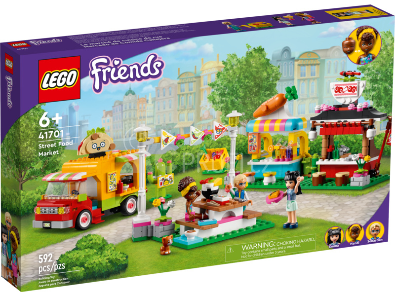 LEGO Friends - Pouliční trh s jídlem