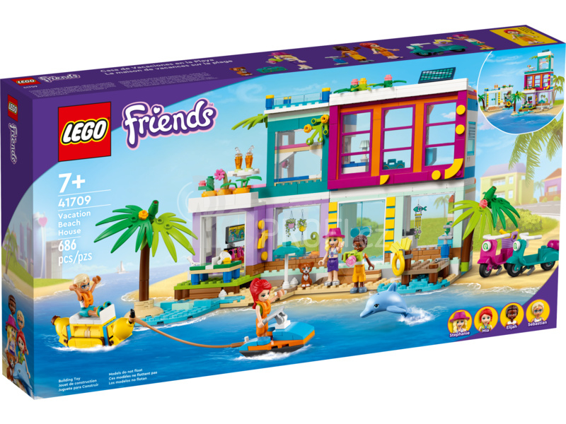 LEGO Friends - Prázdninový domek na pláži