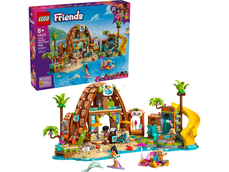 LEGO Friends - Rodinná dovolená u pláže