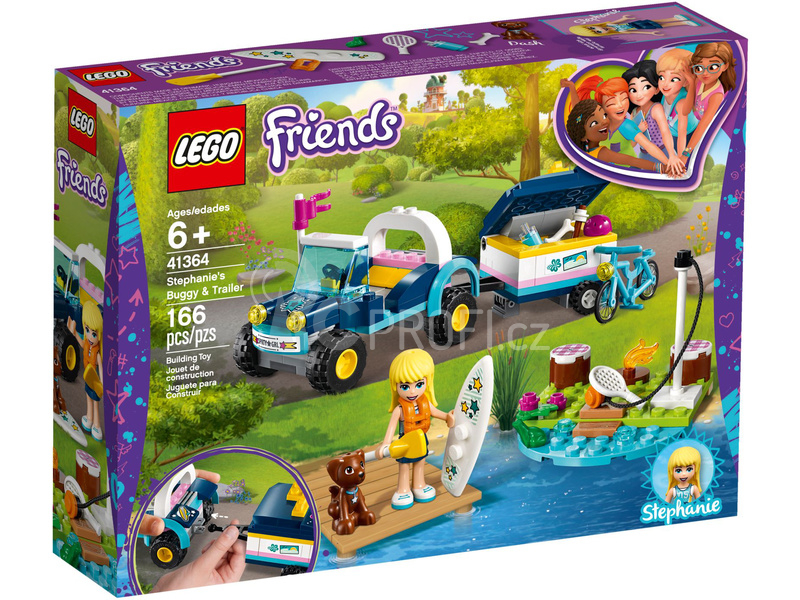 LEGO Friends - Stephanie a bugina s přívěsem