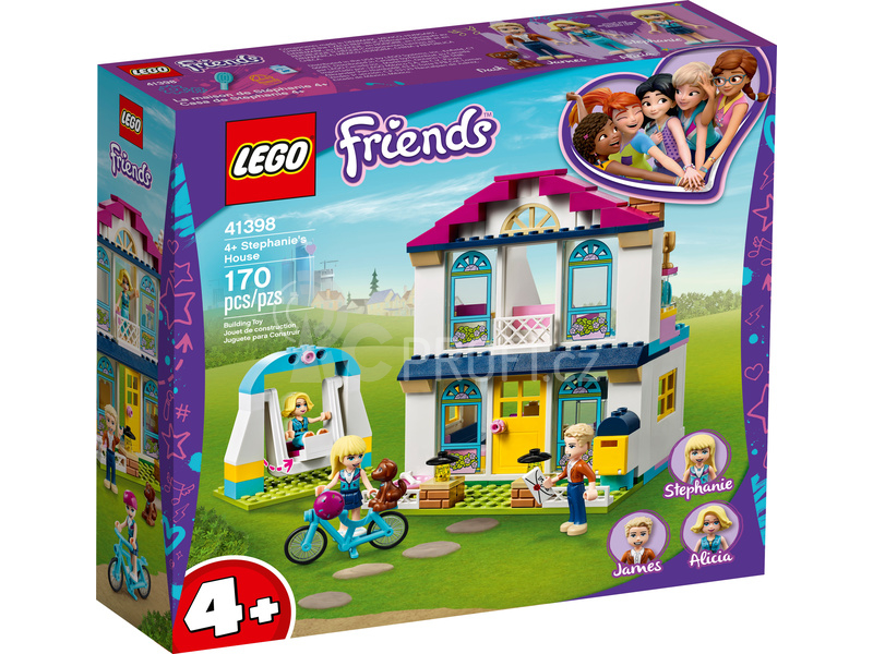 LEGO Friends - Stephanie a její dům 4+