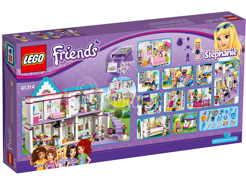 LEGO Friends - Stephanie a její dům