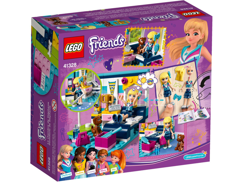 LEGO Friends - Stephanie a její ložnice