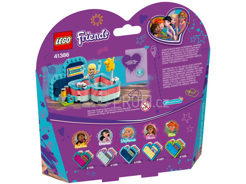 LEGO Friends - Stephanie a letní srdcová krabička