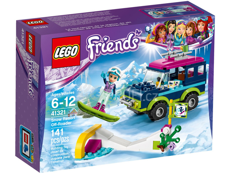 LEGO Friends - Terénní vůz v zimním středisku