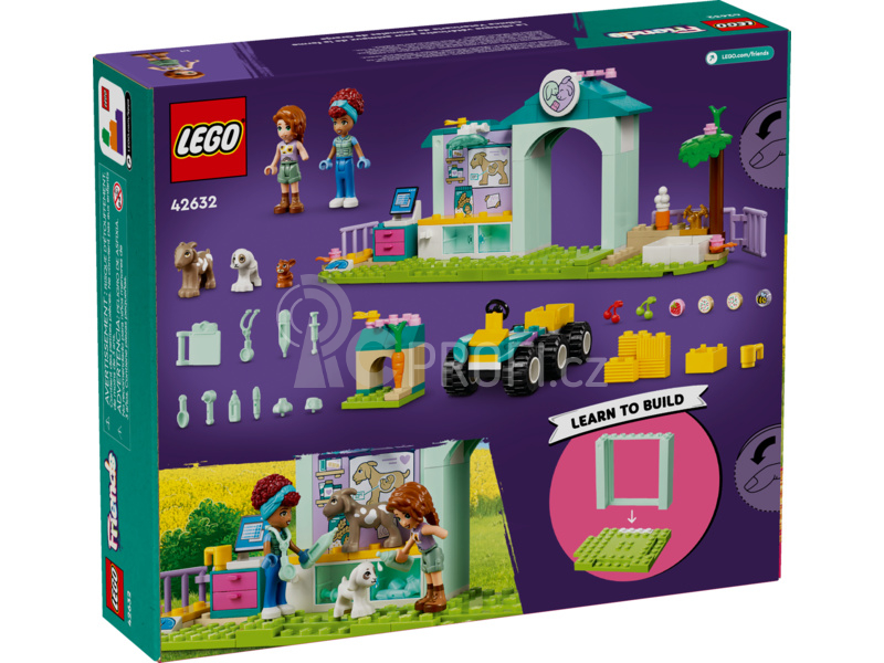 LEGO Friends - Veterinární klinika pro zvířátka z farmy