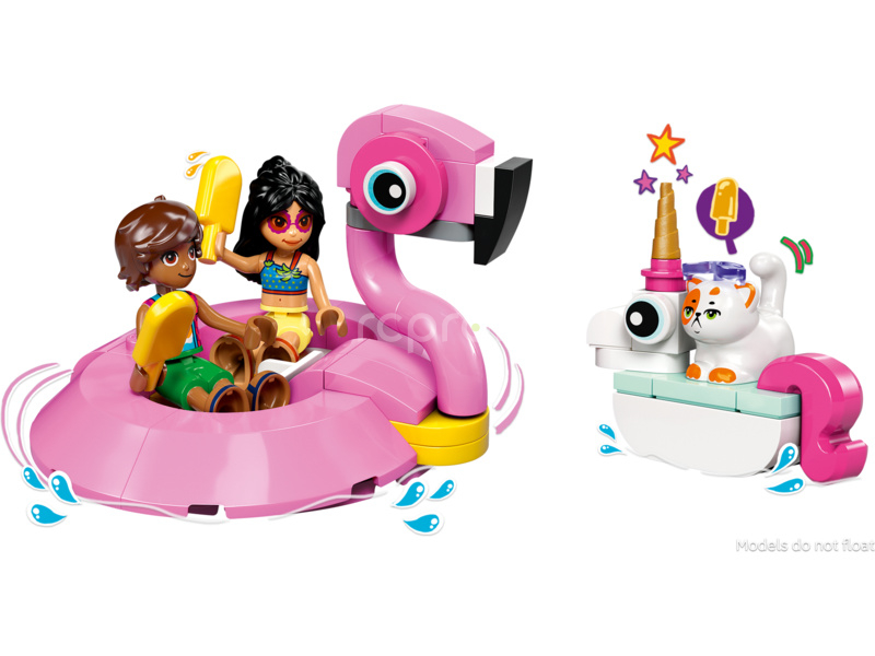 LEGO Friends - Zábava u bazénu s jednorožcem a plameňákem