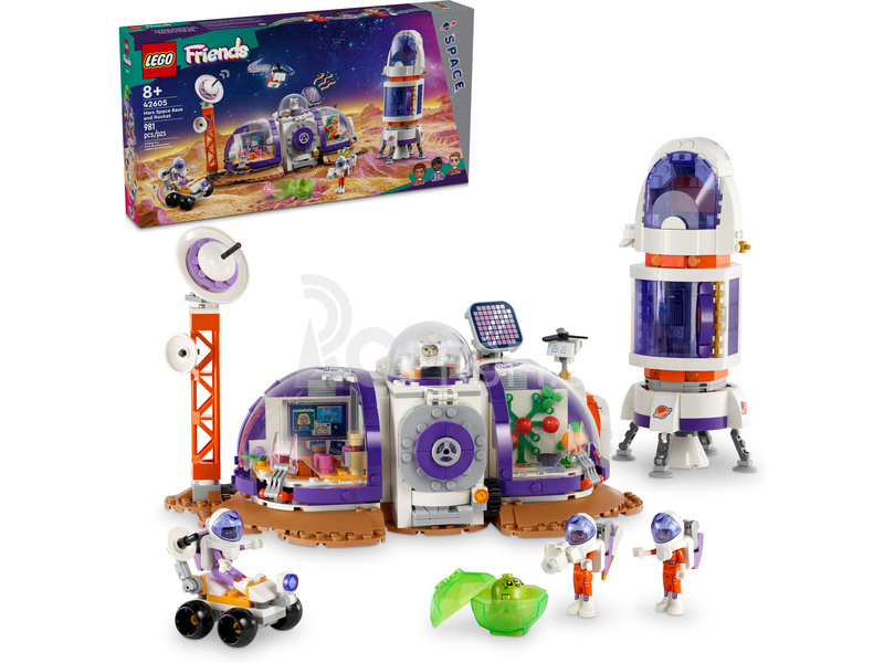 LEGO Friends - Základna na Marsu a raketa