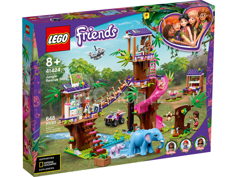 LEGO Friends - Základna záchranářů v džungli