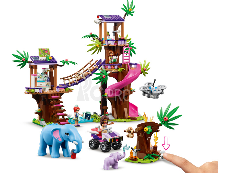 LEGO Friends - Základna záchranářů v džungli