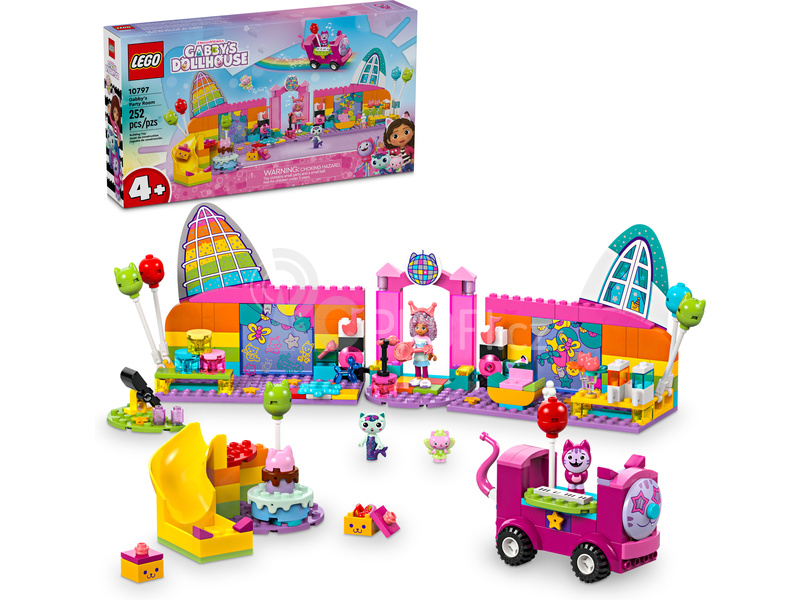 LEGO Gábinin kouzelný domek - Gábi a její párty-místnost