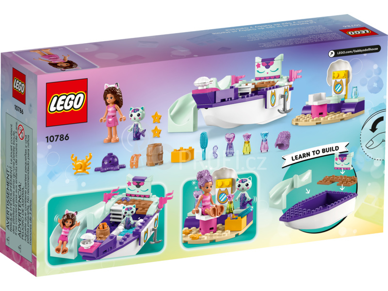 LEGO Gábinin kouzelný domek - Gábi a Rybočka na luxusní lodi