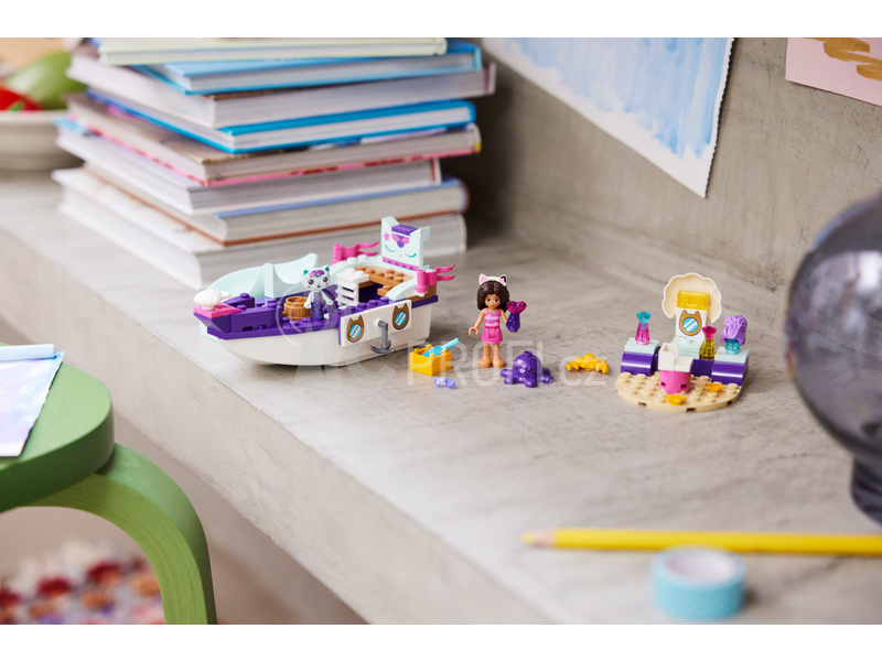 LEGO Gábinin kouzelný domek - Gábi a Rybočka na luxusní lodi