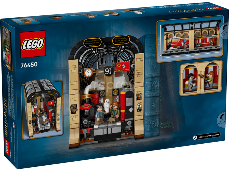 LEGO Harry Potter - Knižní zarážka: Spěšný vlak do Bradavic