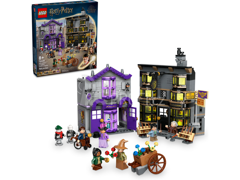 LEGO Harry Potter - Ollivanderův obchod a Obchod madame Malkinové