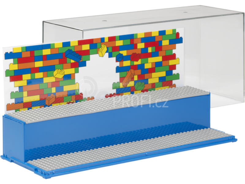 LEGO herní a sběratelská skříňka - Iconic modrá