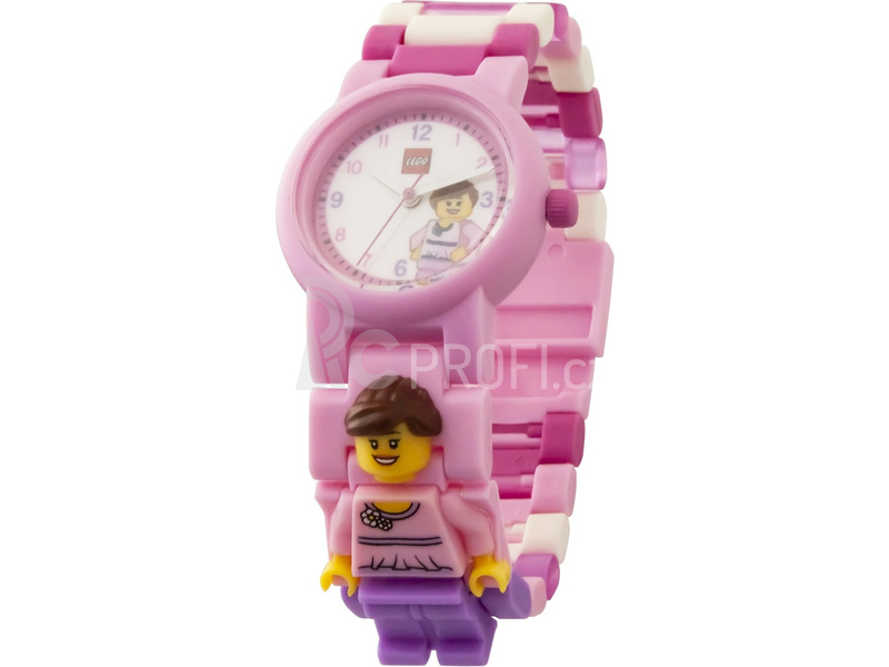 LEGO hodinky - Classic Pink