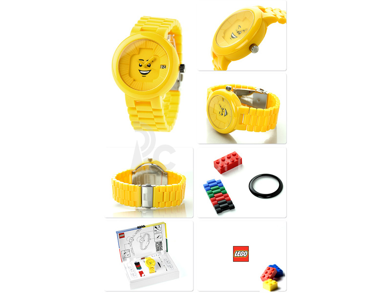 LEGO hodinky pro dospělé - Happiness Yellow
