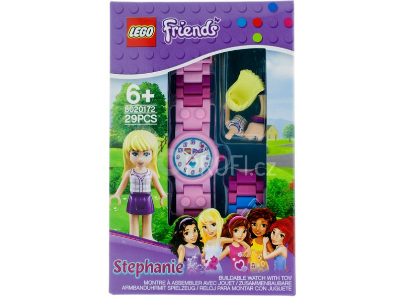 LEGO hodinky s minifigurkou - Friends Stephanie