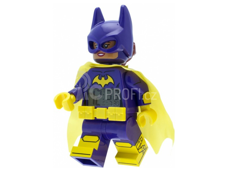 LEGO hodiny s budíkem - Batman Movie Batgirl