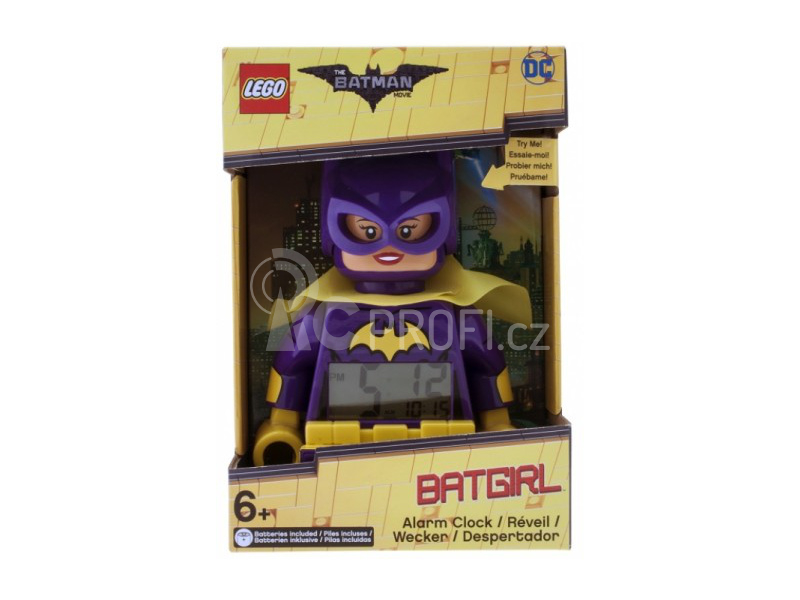 LEGO hodiny s budíkem - Batman Movie Batgirl