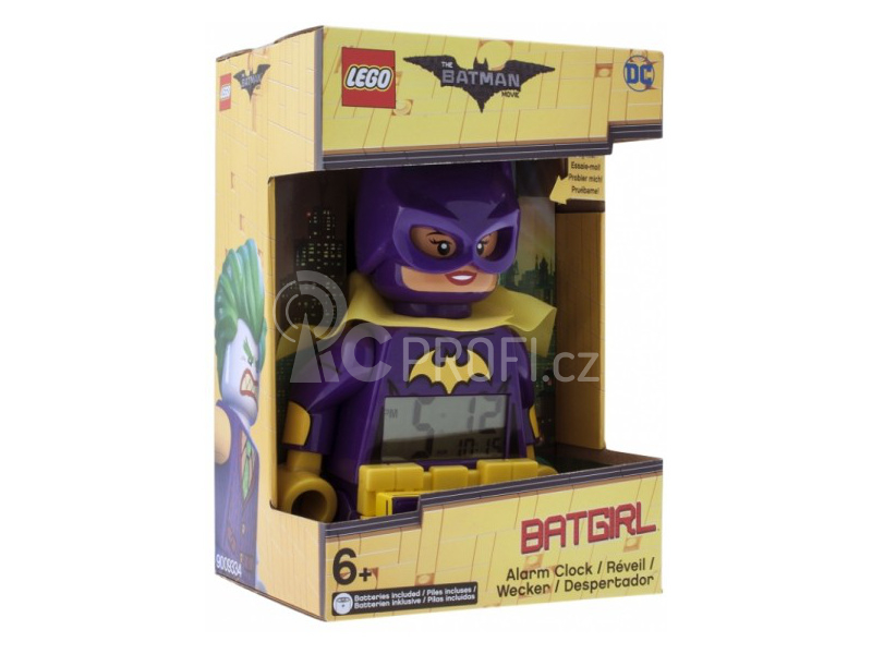 LEGO hodiny s budíkem - Batman Movie Batgirl