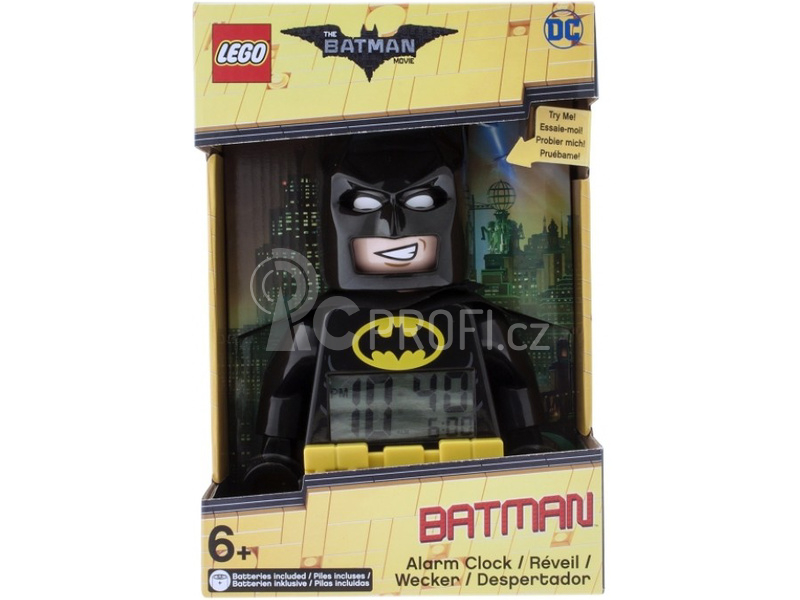 LEGO hodiny s budíkem - Batman Movie Batman