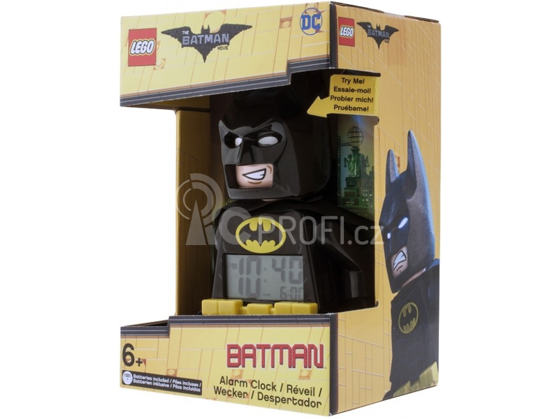 LEGO hodiny s budíkem - Batman Movie Batman