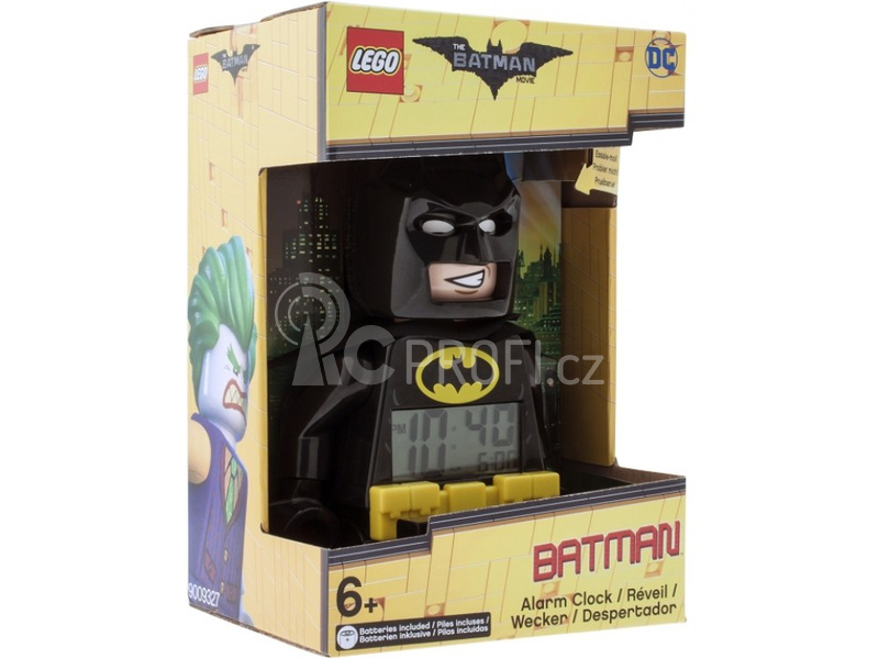 LEGO hodiny s budíkem - Batman Movie Batman