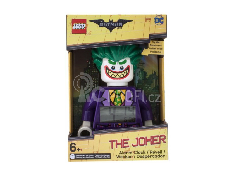 LEGO hodiny s budíkem - Batman Movie Joker