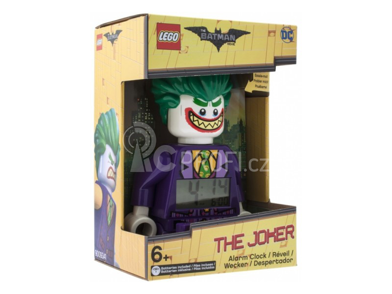 LEGO hodiny s budíkem - Batman Movie Joker